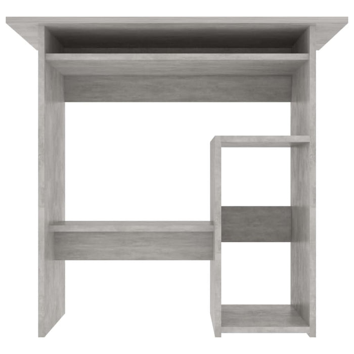 Birou, gri beton, 80 x 45 x 74 cm, PAL - WALTI WALTI