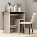Birou, gri beton, 80 x 45 x 74 cm, PAL - WALTI WALTI