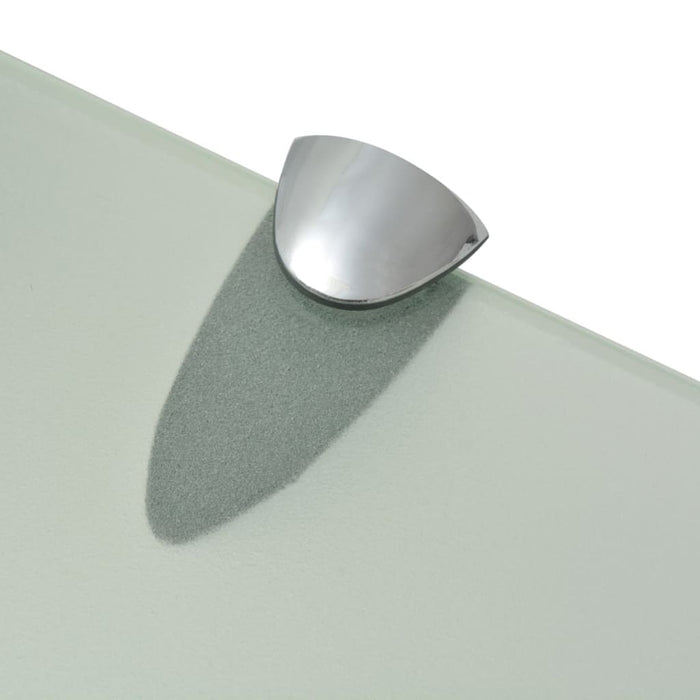 Rafturi suspendate, 2 buc,. 40 x 10 cm, sticlă, 8 mm - WALTI WALTI