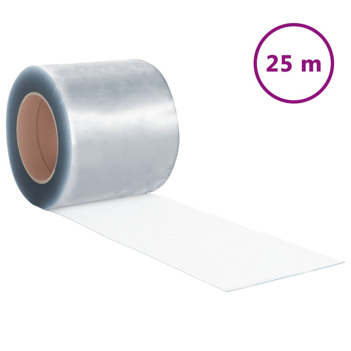 Rolă de perdea din benzi, 2 mm x 200 mm, PVC, 25 m - WALTI WALTI