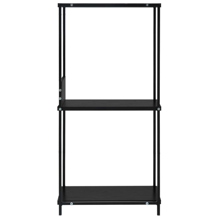 Bibliotecă mică, negru, 33,5 x 39,6 x 79,7 cm, lemn prelucrat - WALTI WALTI