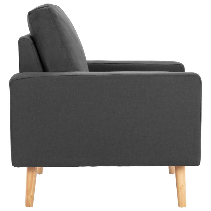 Fotoliu, gri închis, material textil - WALTI WALTI