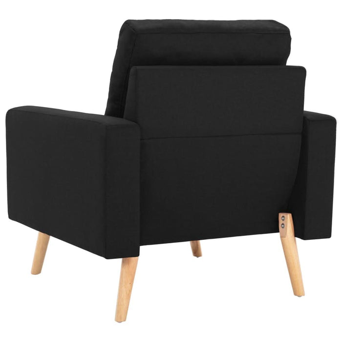 Fotoliu, negru, material textil - WALTI WALTI