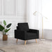 Fotoliu, negru, material textil - WALTI WALTI