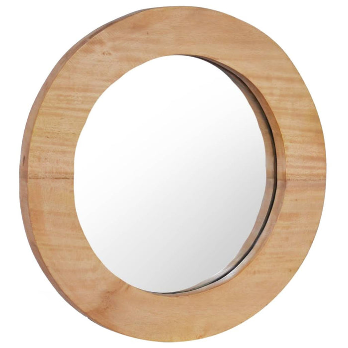 Oglindă de perete, 40 cm, tec, rotund - WALTI WALTI