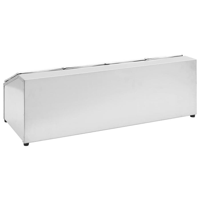 Recipient Gastronorm cu 4 secțiuni GN 1/6 oțel inoxidabil - WALTI WALTI