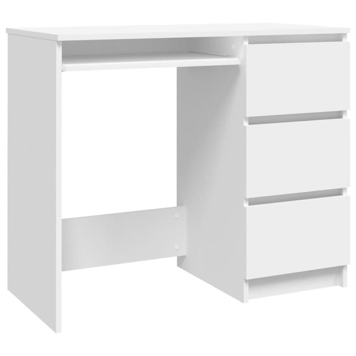 Birou, alb, 90 x 45 x 76 cm, PAL - WALTI WALTI