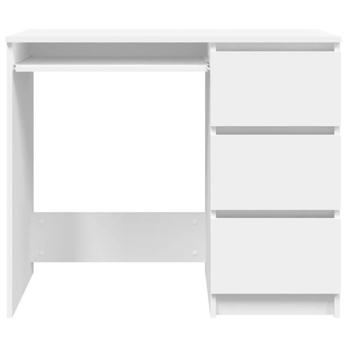 Birou, alb, 90 x 45 x 76 cm, PAL - WALTI WALTI