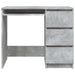 Birou, gri beton, 90 x 45 x 76 cm, PAL - WALTI WALTI