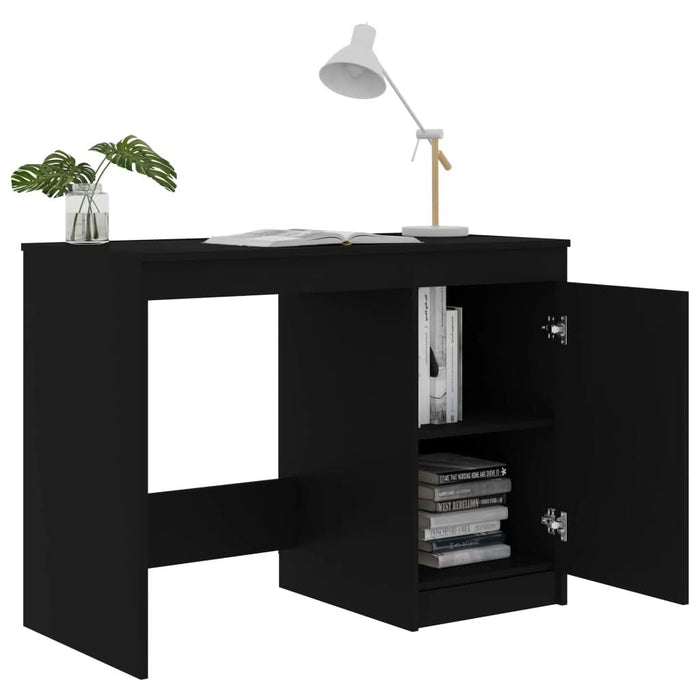 Birou, negru, 100 x 50 x 76 cm, PAL - WALTI WALTI