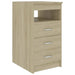 Dulap cu sertare, stejar sonoma, 40x50x76 cm, lemn compozit - WALTI WALTI