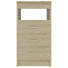 Dulap cu sertare, stejar sonoma, 40x50x76 cm, lemn compozit - WALTI WALTI
