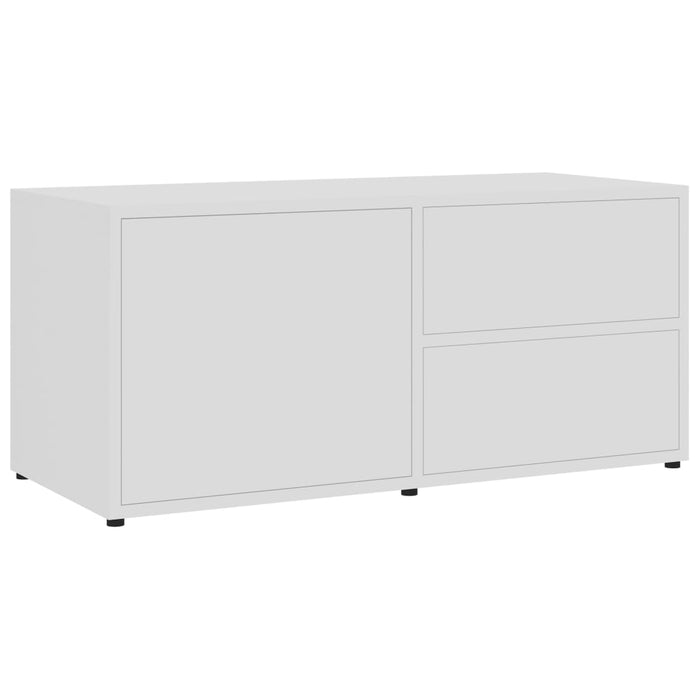 Comodă TV, alb, 80 x 34 x 36 cm, PAL - WALTI WALTI
