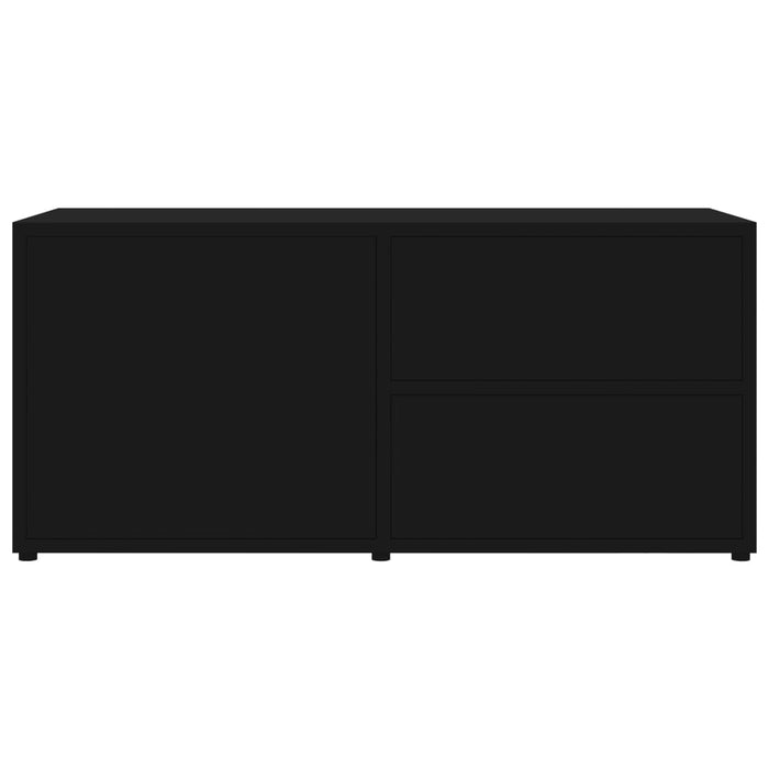 Comodă TV, negru, 80 x 34 x 36 cm, PAL - WALTI WALTI