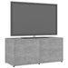 Comodă TV, gri beton, 80 x 34 x 36 cm, PAL - WALTI WALTI