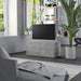 Comodă TV, gri beton, 80 x 34 x 36 cm, PAL - WALTI WALTI