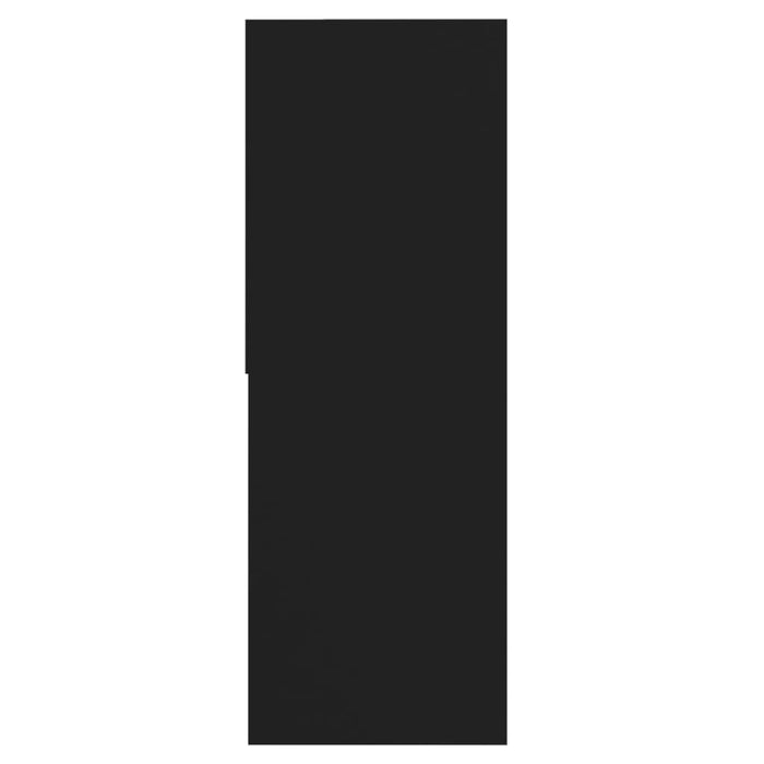 Bibliotecă, negru, 67 x 24 x 161 cm, PAL - WALTI WALTI