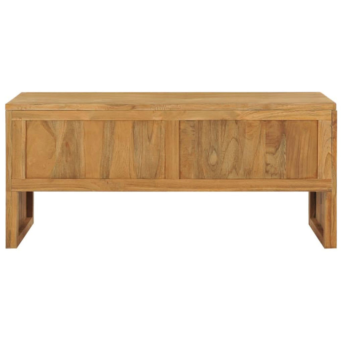 Comodă TV, 100x35x45 cm, lemn masiv de tec - WALTI WALTI