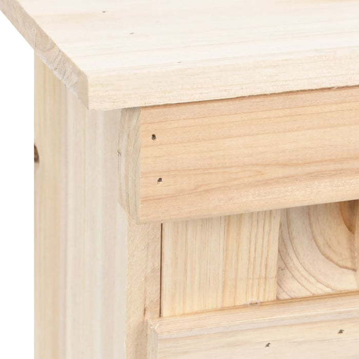 Căsuță de vrăbii cu 5 încăperi, 68 x 15 x 21 cm, lemn de brad - WALTI WALTI