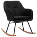Scaun balansoar, negru, material textil - WALTI WALTI