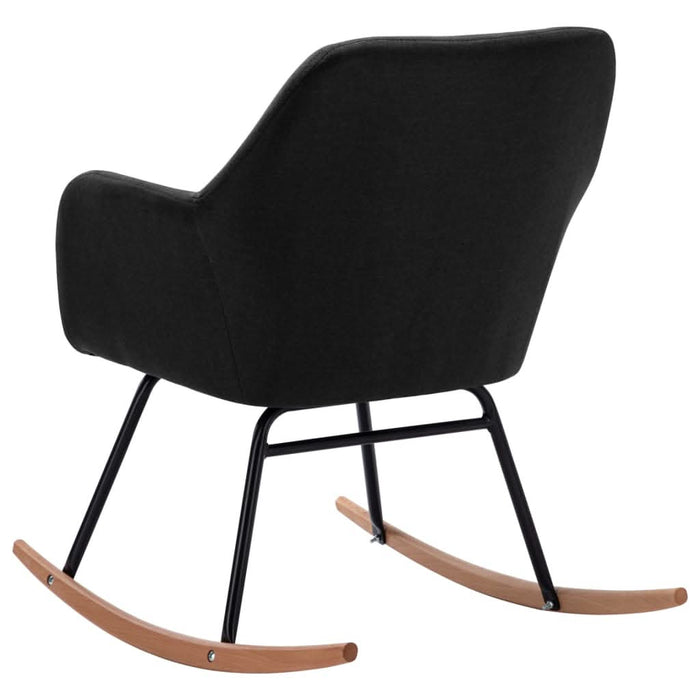 Scaun balansoar, negru, material textil - WALTI WALTI