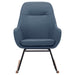 Scaun balansoar, albastru, material textil - WALTI WALTI