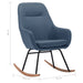 Scaun balansoar, albastru, material textil - WALTI WALTI