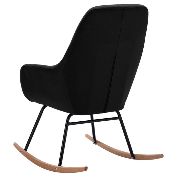 Scaun balansoar, negru, material textil - WALTI WALTI