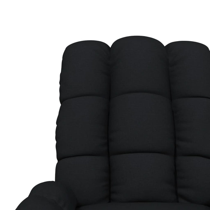 Fotoliu rabatabil, negru, material textil - WALTI WALTI