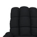 Fotoliu rabatabil, negru, material textil - WALTI WALTI