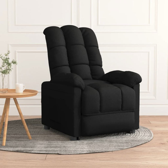 Fotoliu rabatabil, negru, material textil - WALTI WALTI