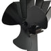 Ventilator de sobă cu alimentare termică, 3 palete, negru - WALTI WALTI