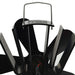 Ventilator de sobă cu alimentare termică, 5 palete, negru - WALTI WALTI