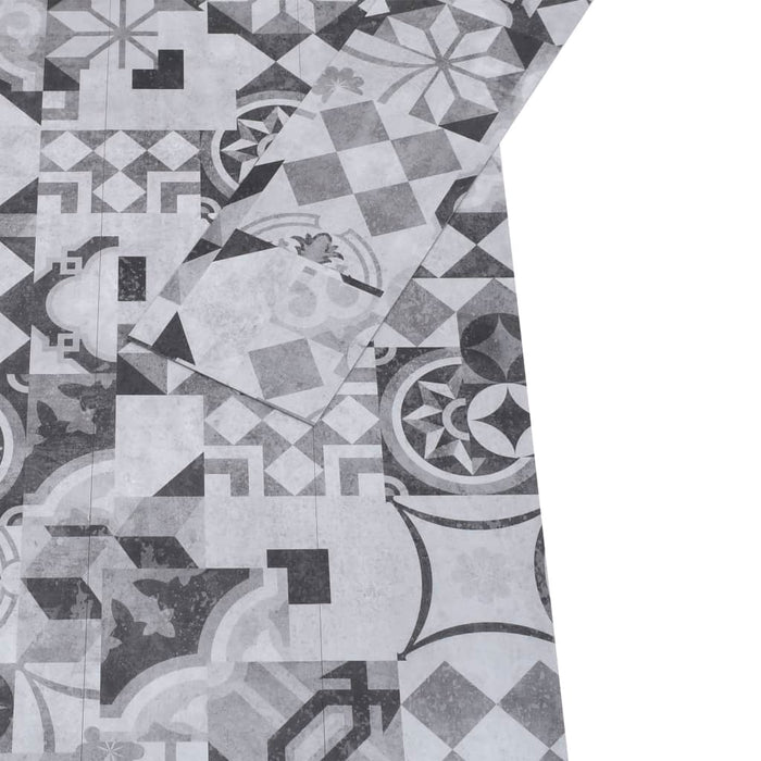 Plăci de pardoseală autoadezive, model gri, 5,02 m², PVC, 2 mm - WALTI WALTI