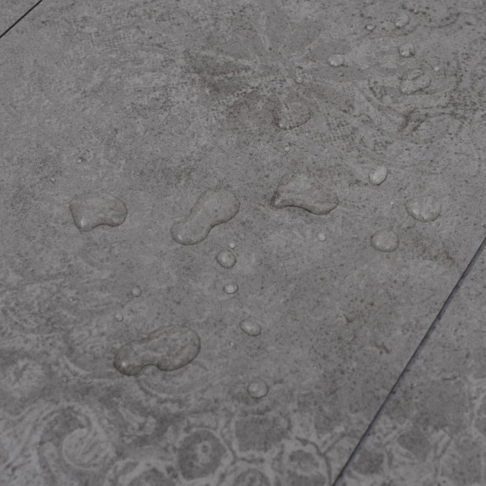 Plăci de pardoseală autoadezive, gri beton, 5,02 m², PVC, 2 mm - WALTI WALTI