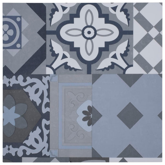 Plăci de pardoseală autoadezive, model colorat, 5,11 m², PVC - WALTI WALTI