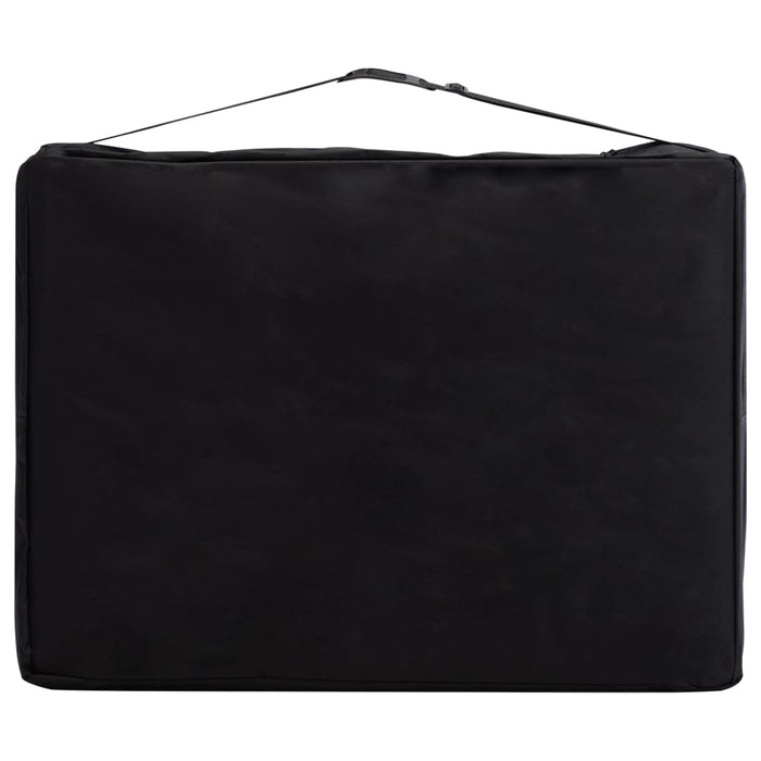 Masă de masaj pliabilă, 3 zone, roz, lemn - WALTI WALTI