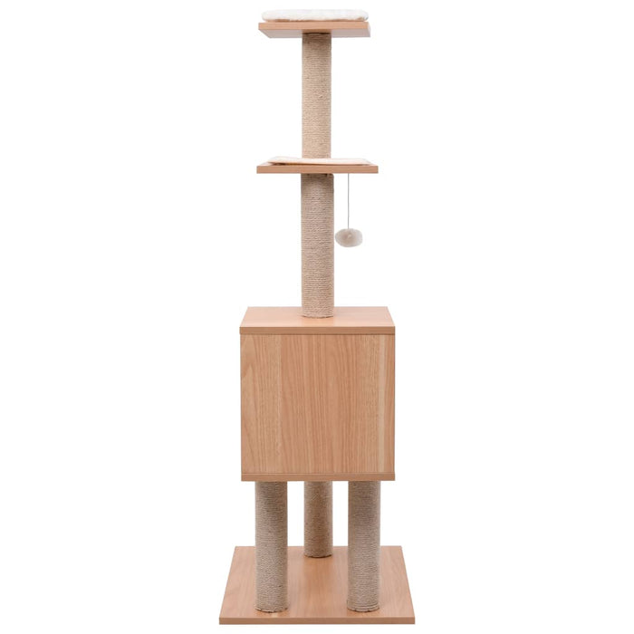 Ansamblu pentru pisici, covoraș din funie de sisal, 123 cm - WALTI WALTI