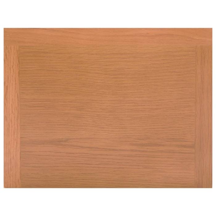 Masă de reviste cu sertar, 35 x 27 x 55 cm, lemn masiv stejar - WALTI WALTI
