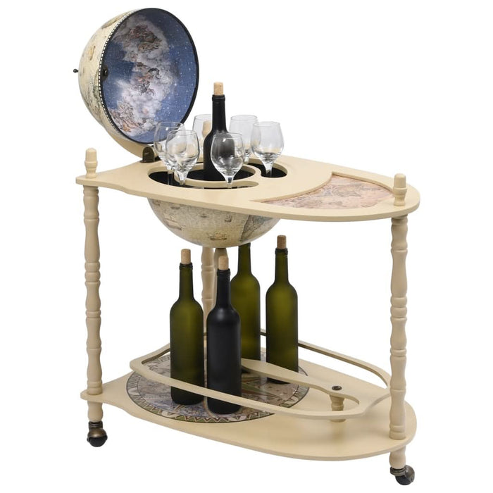 Bar tip glob pământesc suport sticle vin, verde, eucalipt - WALTI WALTI