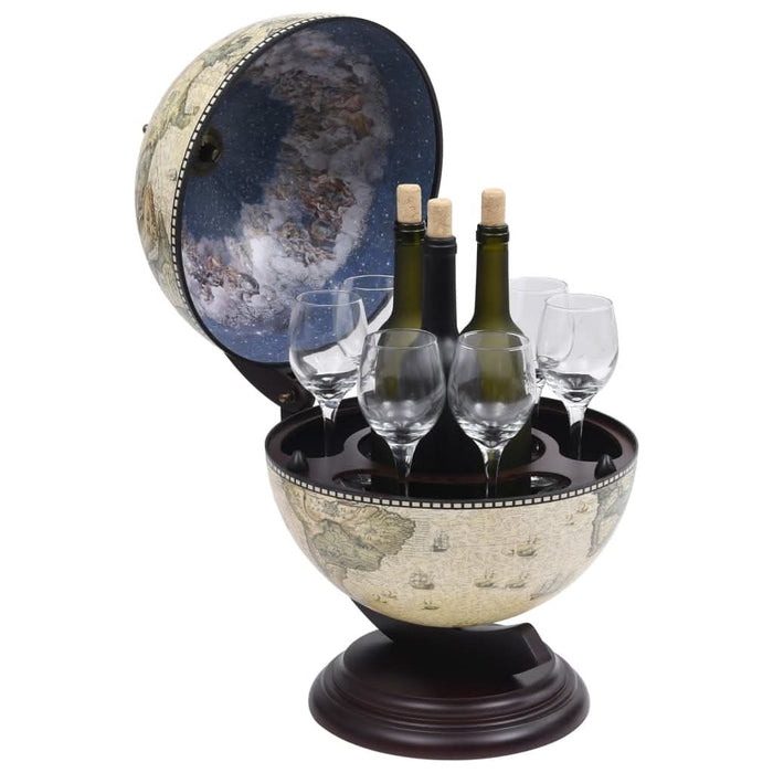 Bar tip glob pământesc stativ sticle vin, verde, eucalipt - WALTI WALTI