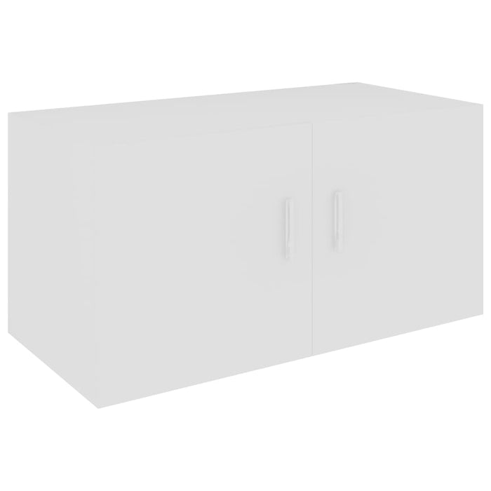 Dulap montat pe perete, alb, 80x39x40 cm, PAL - WALTI WALTI