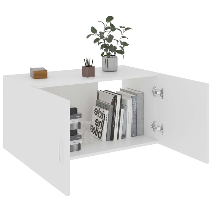 Dulap montat pe perete, alb, 80x39x40 cm, PAL - WALTI WALTI