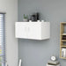 Dulap montat pe perete, alb, 80x39x40 cm, PAL - WALTI WALTI