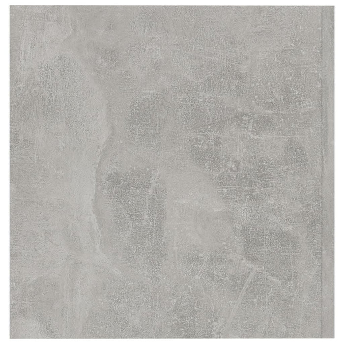 Dulap montat pe perete, gri beton, 80 x 39 x 40 cm, PAL - WALTI WALTI
