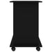 Birou de calculator, negru, 80 x 50 x 75 cm, PAL - WALTI WALTI