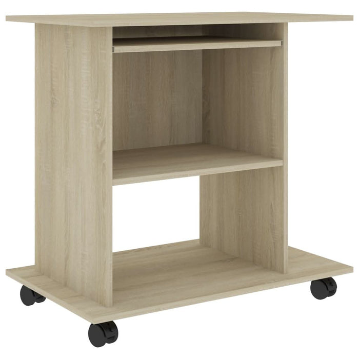 Birou de calculator, stejar Sonoma, 80 x 50 x 75 cm, PAL - WALTI WALTI