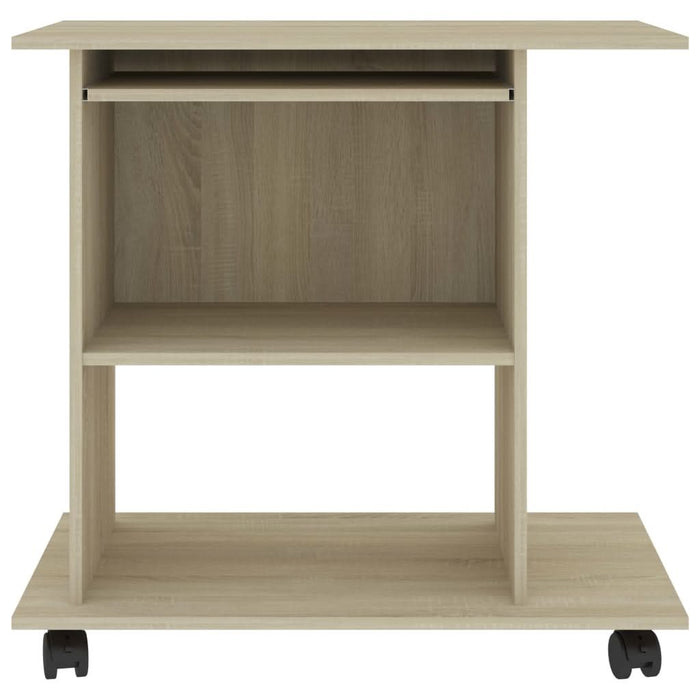 Birou de calculator, stejar Sonoma, 80 x 50 x 75 cm, PAL - WALTI WALTI