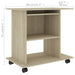 Birou de calculator, stejar Sonoma, 80 x 50 x 75 cm, PAL - WALTI WALTI