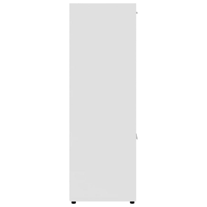 Bibliotecă, alb, 90 x 30 x 90 cm, PAL - WALTI WALTI